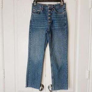 Topshop Woman’s Straight Jean Size W 25